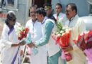 राष्ट्रपति द्रौपदी मुर्मु का पवित्र नगरी ओंकारेश्वर आगमन पर आत्मीय स्वागत