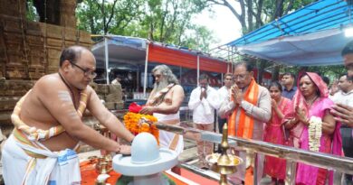 मुख्यमंत्री विष्णुदेव साय ने भोरमदेव धाम में की पूजा-अर्चना, प्रदेश की सुख-समृद्धि के लिए की मंगलकामना