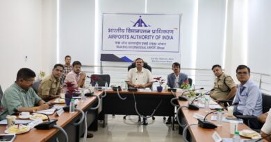 विमानतल एवं आस-पास सुरक्षा, स्वच्छता, पर्यावरण का रखा जाए विशेष ध्यान