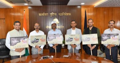 डीजीपी कैलाश मकवाणा से एनसीबी अधिकारियों ने की सौजन्य भेंट