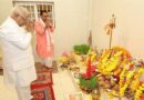 राज्यपाल पटेल ने महानवमी पर किया कन्या-पूजन